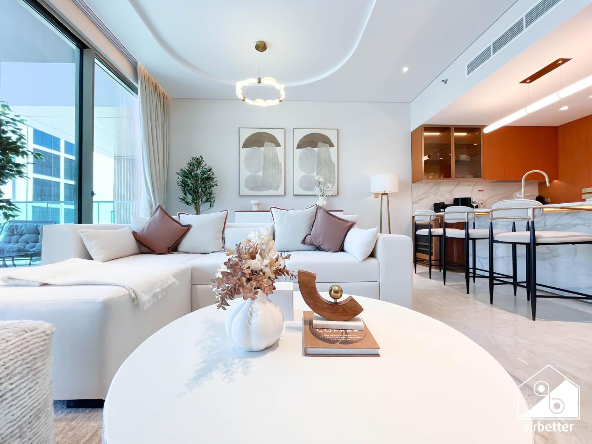 Appartement Seafront Serenity Palm Escape With Pool Access