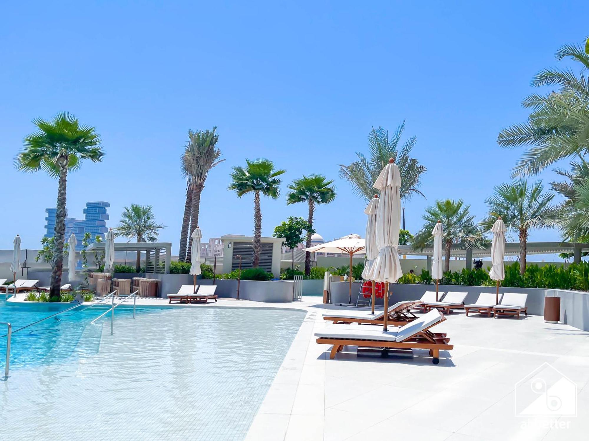 Appartement Seafront Serenity Palm Escape With Pool Access *