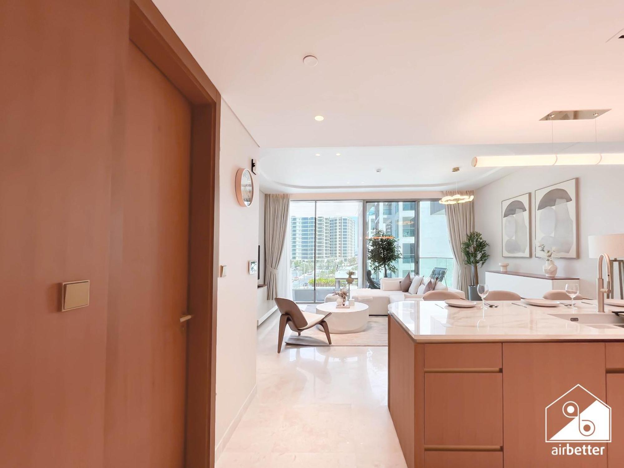 Appartement Seafront Serenity Palm Escape With Pool Access *