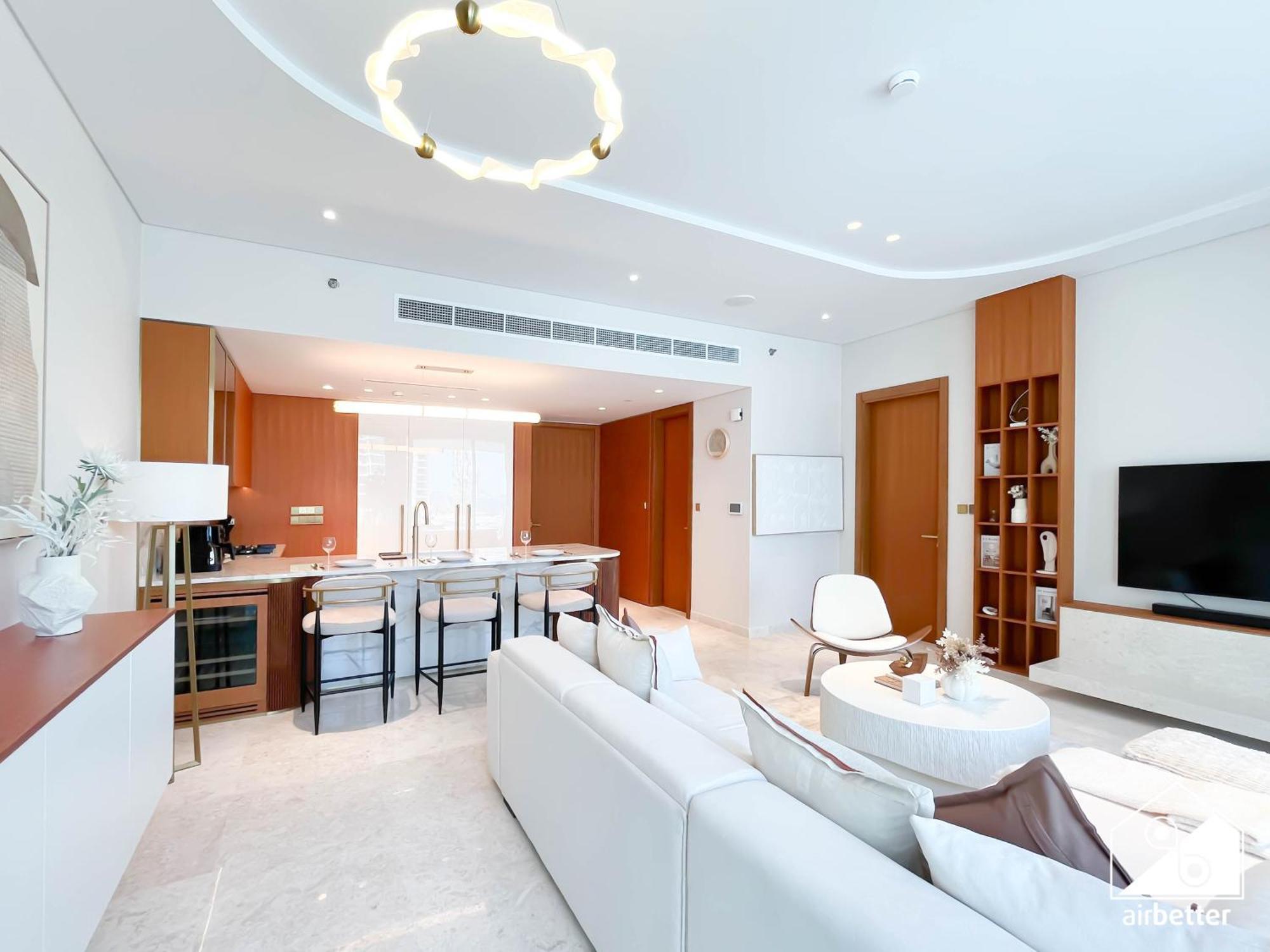 Appartement Seafront Serenity Palm Escape With Pool Access *