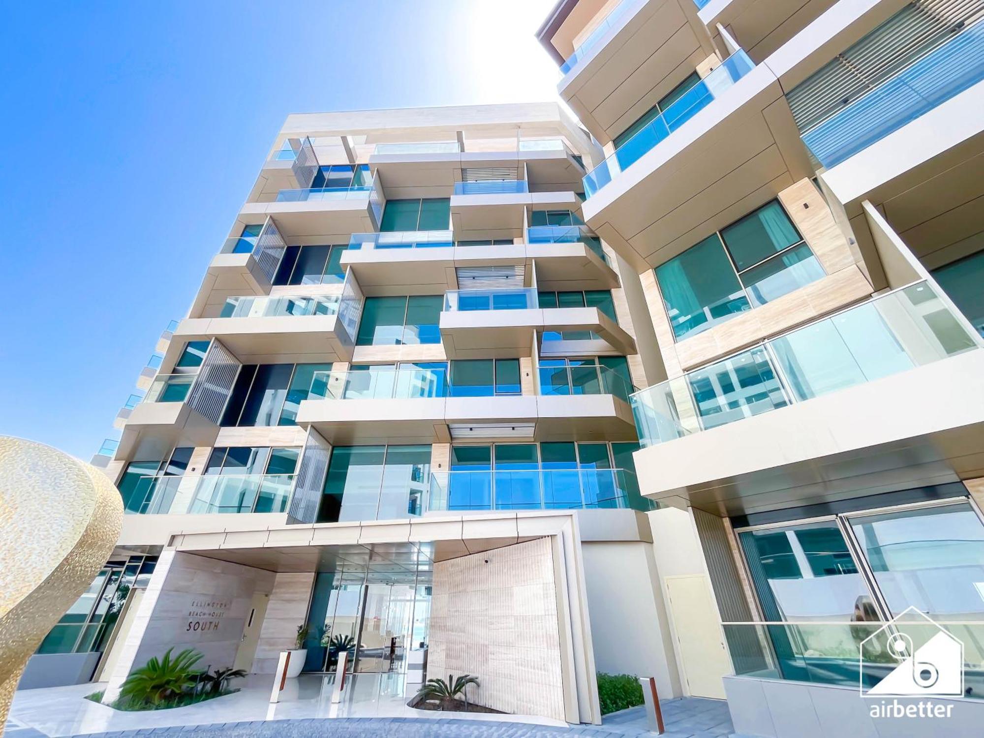 Seafront Serenity Palm Escape With Pool Access Appartement *